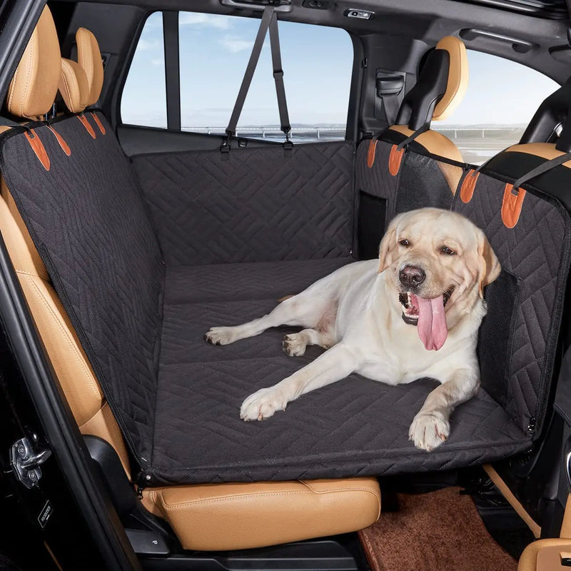 Premium Hard Bottom Dog Car Backseat Cover